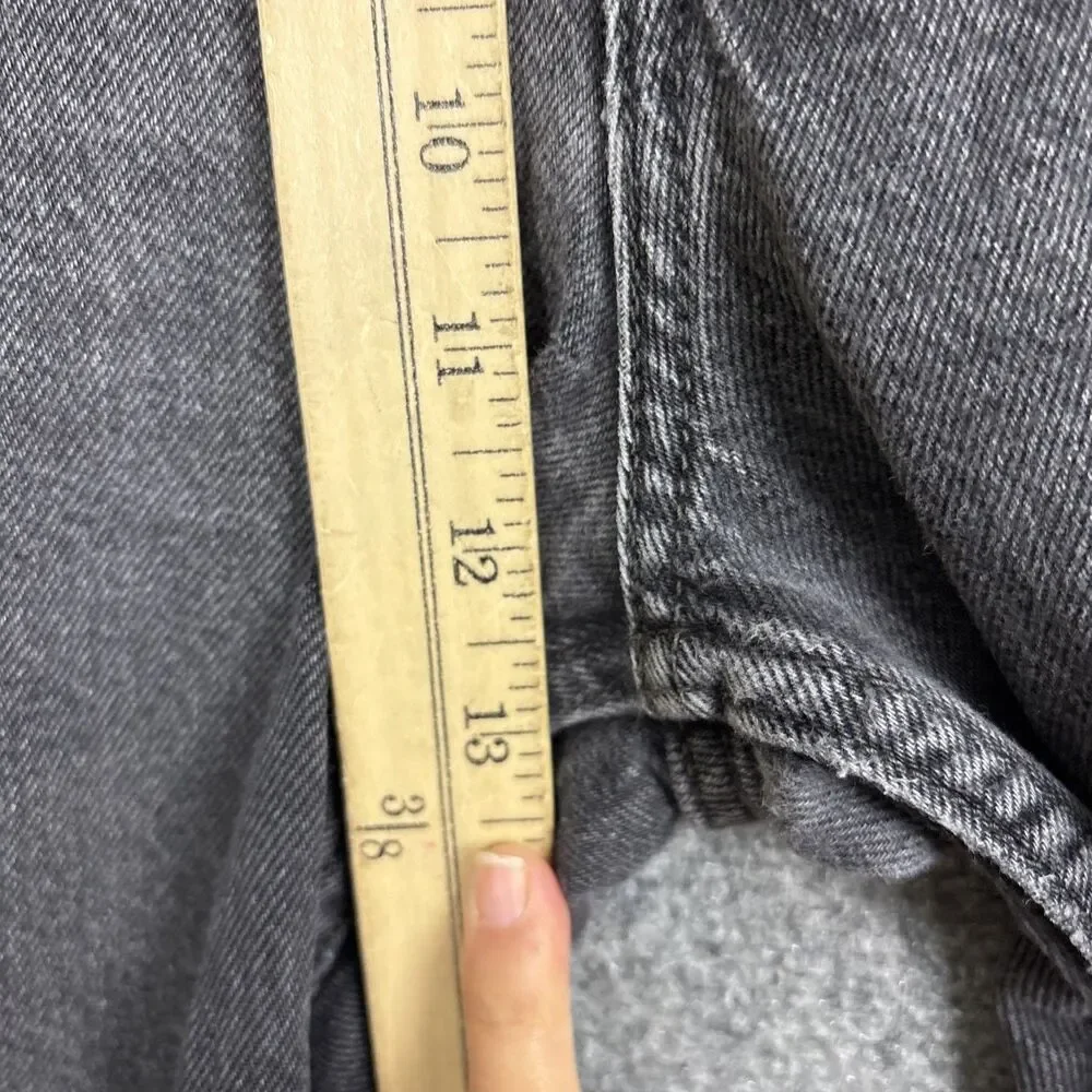 Levis 70's High Flare Jeans Womens Size 30 Black - Picture 6 of 13